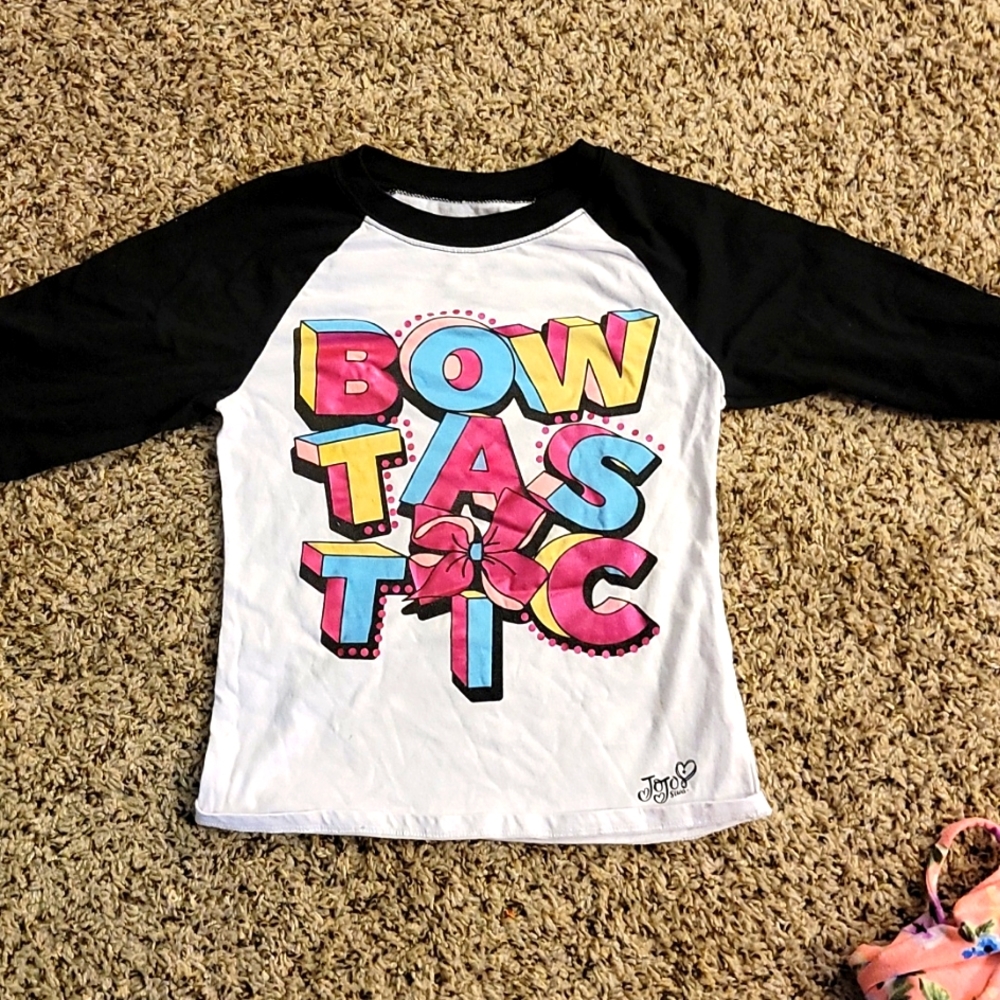 Jojo Siwa 3/4 sleeve shirt